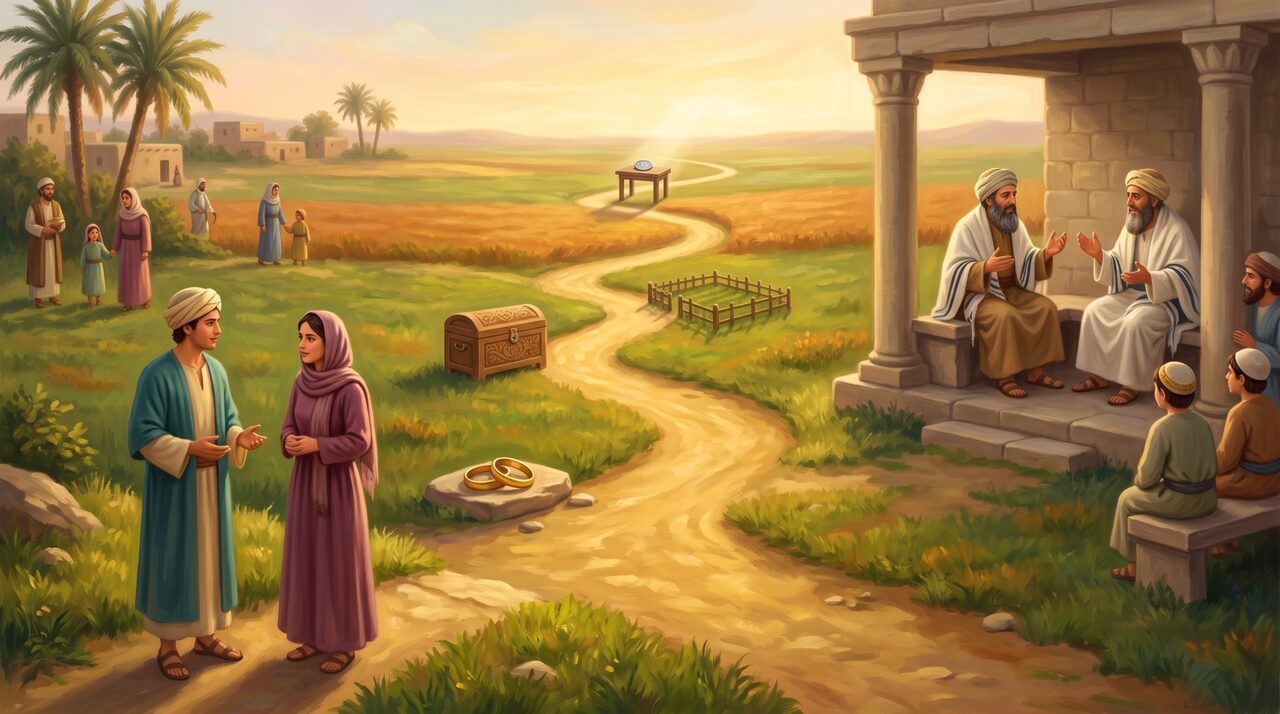 איור: עֲסוּקִין בְּאוֹתוֹ עִנְיָן
